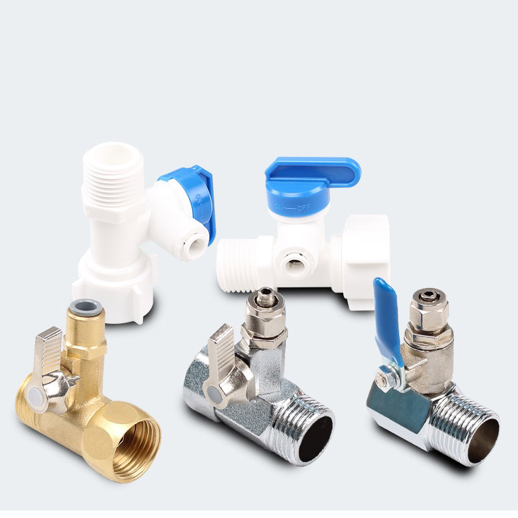 Water Purifier 3-Way Ball Valve